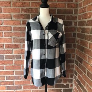Flannel button down